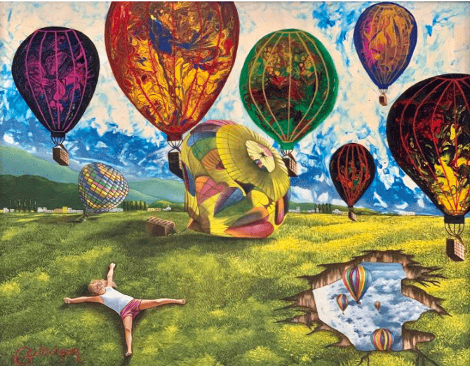 Cielo Vestido de Colores